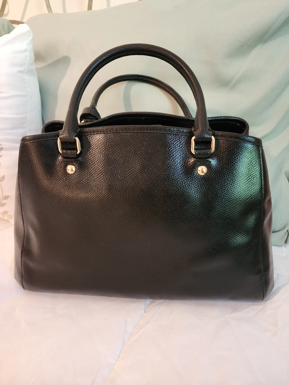 Coach Small Margot Carryall Satchel with Gold Hardware and Detachable Strap - Picture 6 of 11